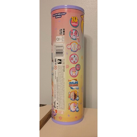 NIB Mattel Color Dreams Poseable Barbie Cutie Reveal Penguin Pet Color Change - Picture 3 of 7